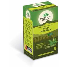 Foto van Organic India Tulsi moringa thee bio