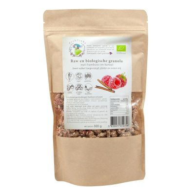 Vitiv Tijgernoot granola framboos kaneel bio