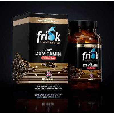 Foto van Frisk Vitamin D3 daily