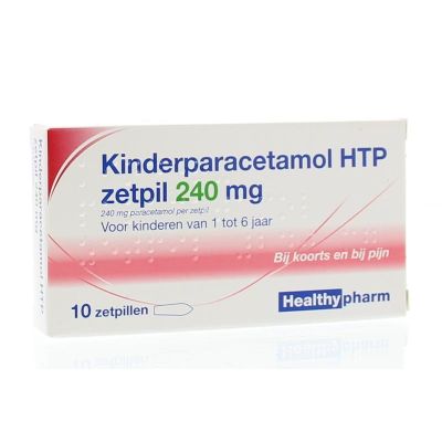 Healthypharm Paracetamol kinderen 240 mg
