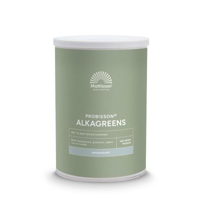 Mattisson Probiotic AlkaGreens poeder Mattisson Probiotic AlkaGreens poeder 300 gram - Fytotherapie