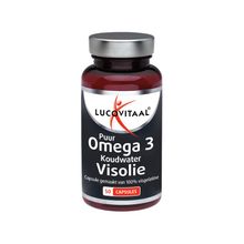 Foto van Lucovitaal Koudwater Visolie Puur Omega 3