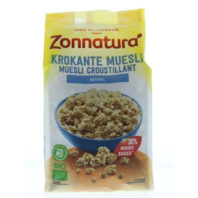 Zonnatura Krokante muesli naturel bio