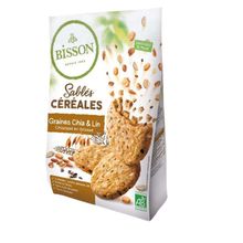 Foto van Bisson Zandkoekje chia & vlas