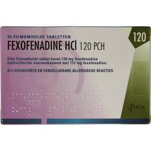 Foto van Teva Fexofenadine HCl 120mg
