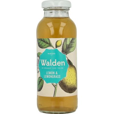 Walden Ice tea lemon lemongrass 250 Milliliter - Dranken