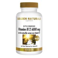 Golden Naturals Vitamine B12 6000 mcg