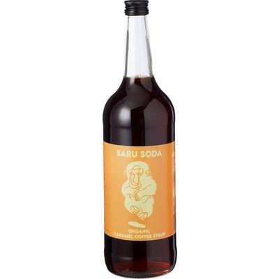 Saru Soda Siroop caramel koffie bio Saru Soda Siroop caramel koffie bio 1 liter - Dranken