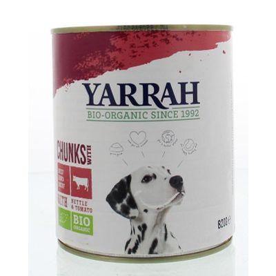 Yarrah Hond brok rund in saus