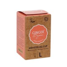 Ginger Organic Menstruatiecup TPE - maat L Foto van Ginger Organic Menstruatiecup TPE - maat L