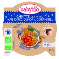 Babybio Mon petit plat wortel mais quinoa
