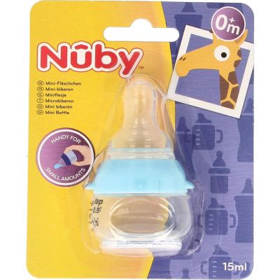 Nuby Mini flesje 15 ml 0+ maanden