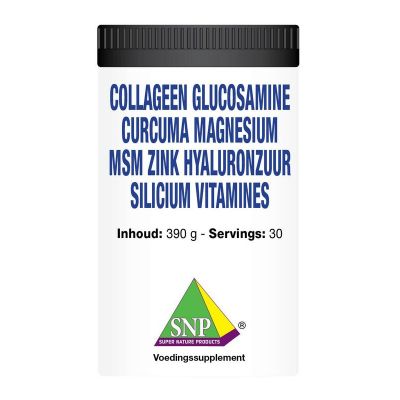 SNP Collageen glucosamine curcuma magnesium MSM