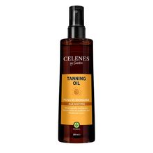 Foto van Celenes Herbal tanning oil all skintypes