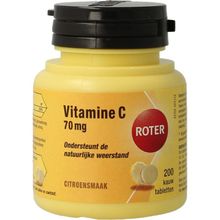 Foto van Roter Vitamine C 70 mg citroen