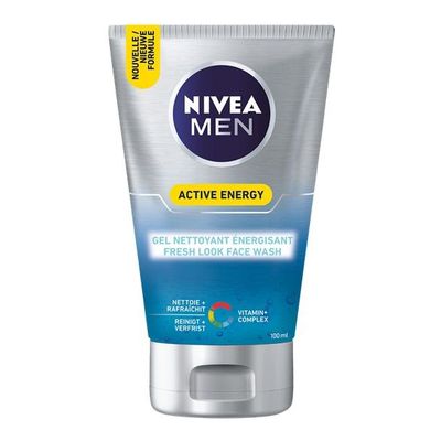 Nivea Men face wash active energy