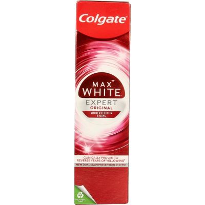 Colgate Tandpasta max white expert white