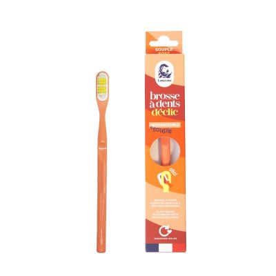Lamazuna Toothbrush soft coral Lamazuna Toothbrush soft coral 1 stuk - Tandenborstel