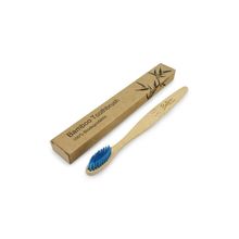 Betereproducten Bamboe tandenborstel voor volwassenen blauw Foto van Betereproducten Bamboe tandenborstel voor volwassenen blauw