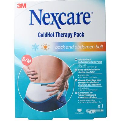 Nexcare Cold hot belt rug buik s/m Nexcare Cold hot belt rug buik s/m 1 stuks - Overige wondverzorging
