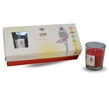 Foto van Giftset geurkaars yoga