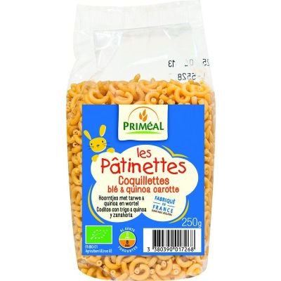 Primeal Hoorntjes tarwe quinoa wortel