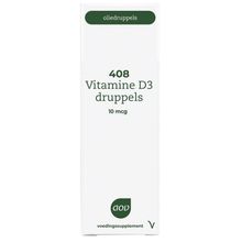 Foto van AOV 408 Vitamine D3 druppels 10 mcg