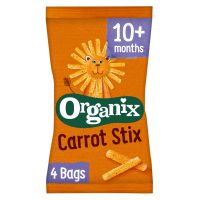 Organix Goodies Carrot stix 10+ maanden 15 gram bio