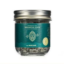 Foto van Zeeuwsche Zoute Zout met wakame glazen pot bio