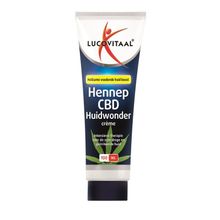 Foto van Lucovitaal Hennep CBD huidwondercreme