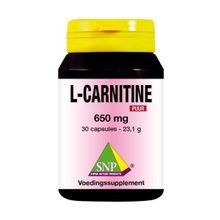 Foto van SNP L-Carnitine 650 mg puur