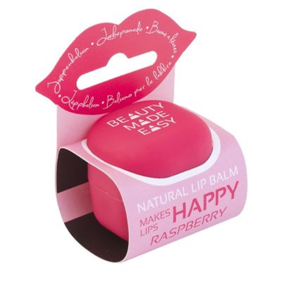 Beauty Made Easy Lipbalm raspberry Beauty Made Easy Lipbalm raspberry 8 gram - Lipverzorging