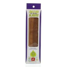 Foto van Holisan Neem houten kam recht fijn