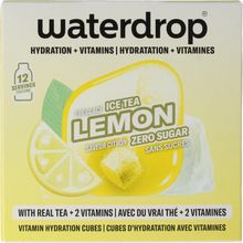 Foto van Waterdrop Microdrink ice tea lemon bruistabletten