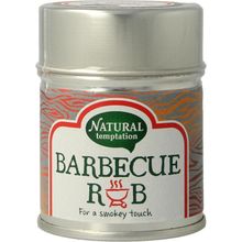 Foto van Nat Temptation Barbecue rub blikje bio
