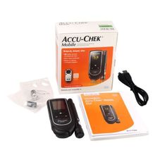 Foto van Accu Chek Mobile bloedglucose meter