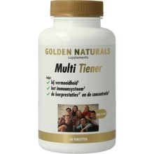 Foto van Golden Naturals Multi Strong Gold Tiener