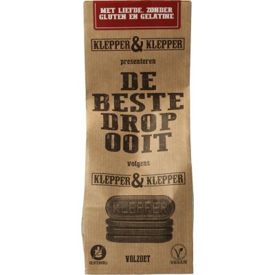 Klepper & Klepper De beste drop ooit volzoet Klepper & Klepper De beste drop ooit volzoet 200 gram - Snoep en chocola