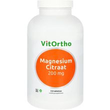 Foto van Vitortho Magnesium citraat 200 mg