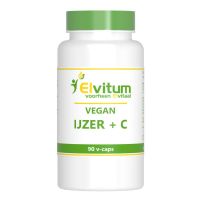 Elvitaal IJzer met vitamine C vegan