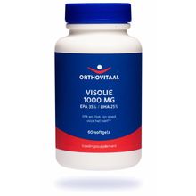 Foto van Orthovitaal Visolie 1000 mg EPA 35% DHA 25%