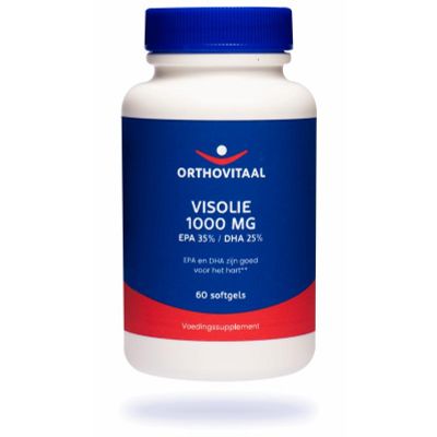 Orthovitaal Visolie 1000 mg EPA 35% DHA 25%