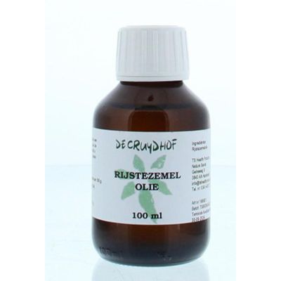 Rijstezemelolie 100 milliliter - Fytotherapie