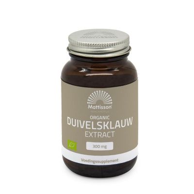 Mattisson Organic duivelsklauw extract 300mg