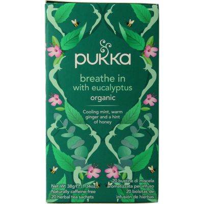 Pukka Org. Teas Breathe in bio 20 stuks - Thee
