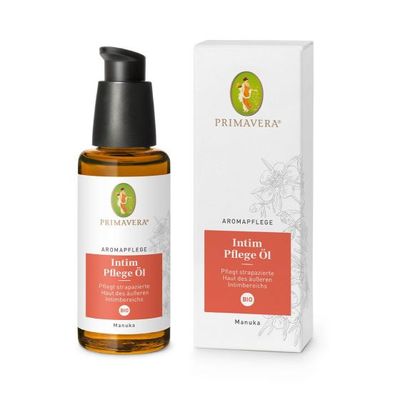 Primavera Intieme verzorgingsolie bio 50 Milliliter - Overig intiem