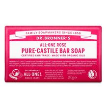 Foto van DR Bronners Barsoap rose