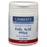 Lamberts Vitamine B11 400 mcg (foliumzuur)