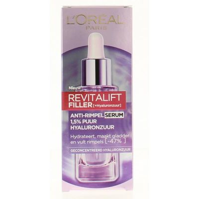 Loreal Revitalift filler 1.35% hyaluronzuur 30 Milliliter - Dagcreme