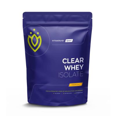Vitakruid Clear whey isolate tropical Vitakruid Clear whey isolate tropical 750 gram - Sportvoeding
